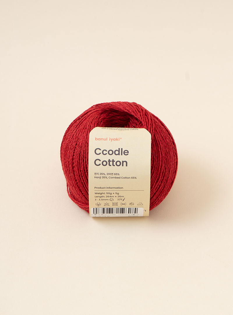꼬들코튼(Ccodle cotton)(1볼/50g±5g) 상품섬네일