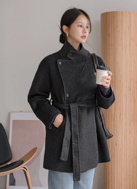 파운드 더블 울 미드 코트