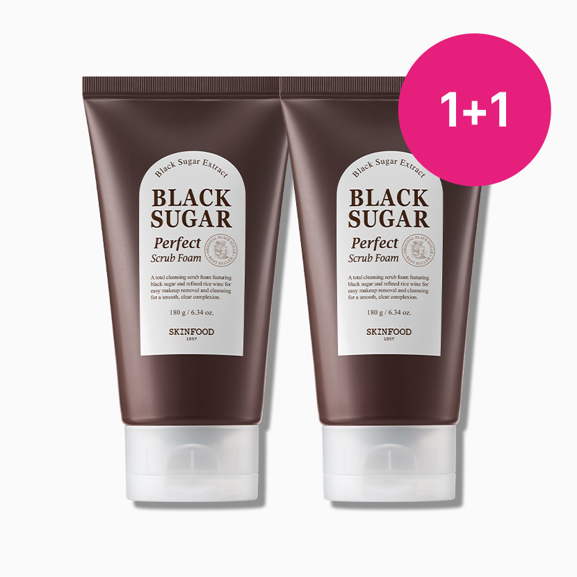 [1+1] 블랙슈가 퍼펙트 스크럽폼 2개