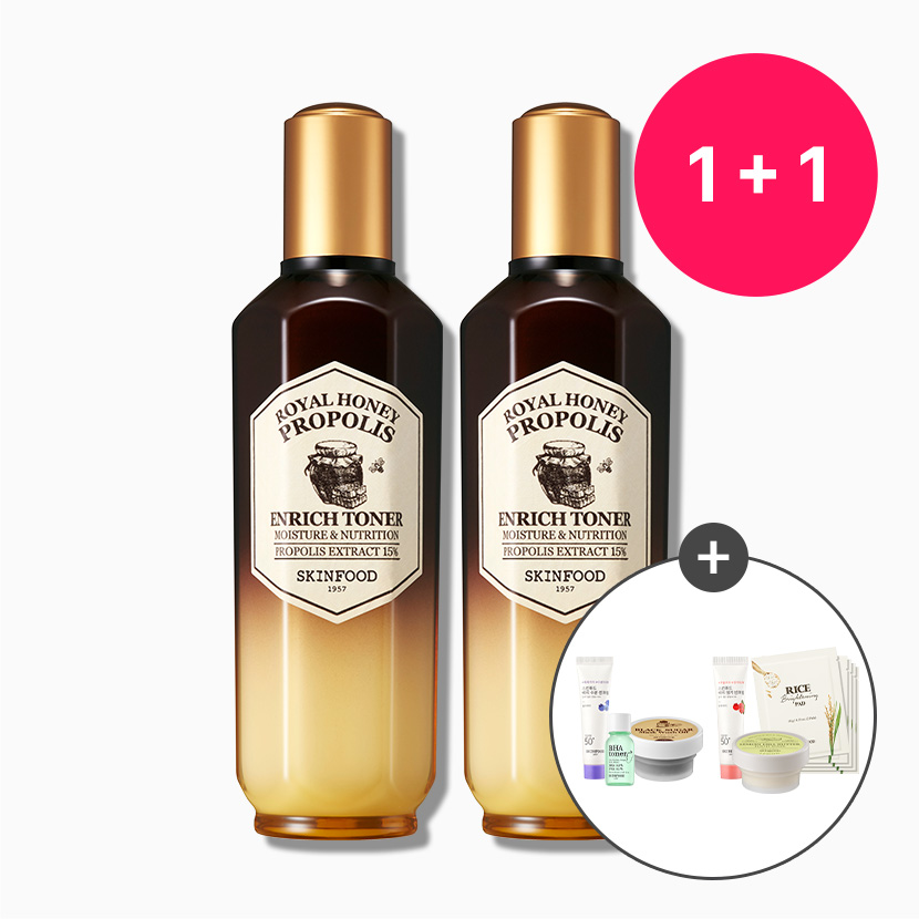 [1+1] 로열허니 프로폴리스 인리치 토너 2개 (증정 선택)