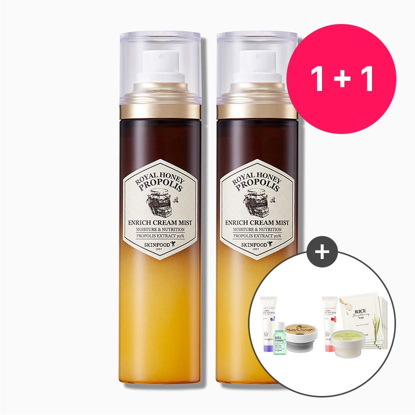 [1+1] 로열허니 프로폴리스 인리치 크림 미스트 2개