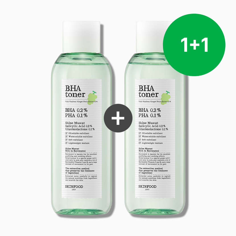 [1+1] 샤인머스캣 바하 토너 200ml 2개