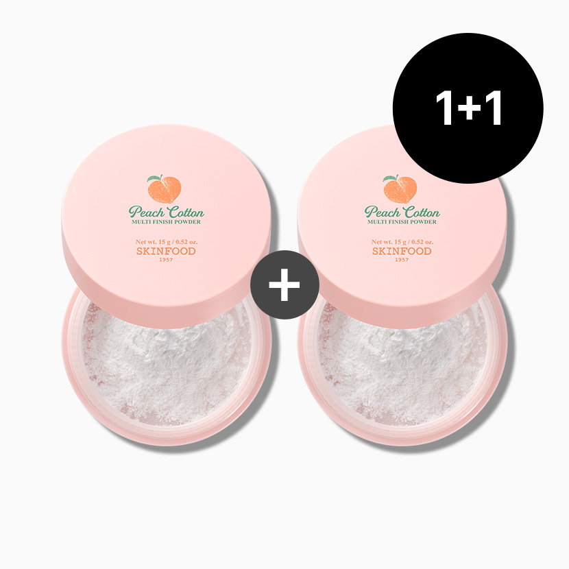 [1+1] 피치 뽀송 멀티 피니시 파우더 (15g) 2개