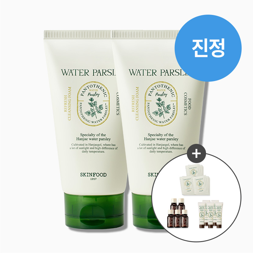 판토테닉 워터 파슬리 리프레쉬 클렌징 폼 2개 (증정 3종 중 선택)