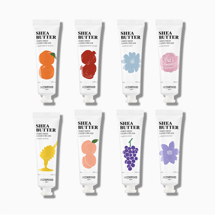 [대용량] 시어버터 퍼퓸드 핸드 크림 4개
