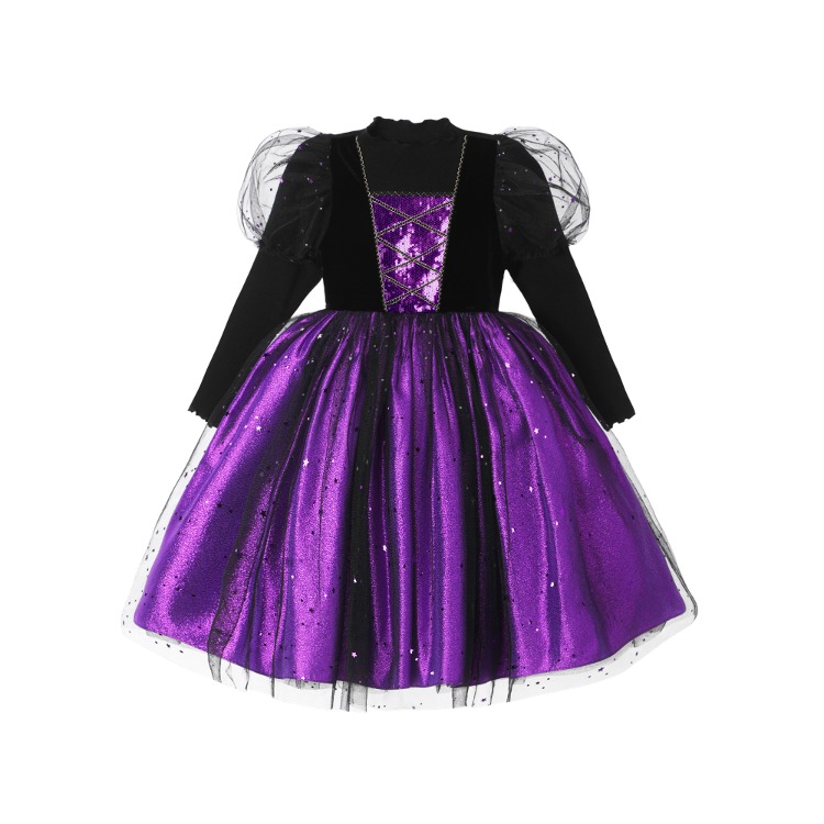 26할로윈앵콜 [키앙]뉴 블레어 마녀 퍼프 드레스(Purple)